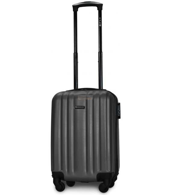 Валіза Fly 614 Extra Mini темно-сіра картинка, зображення, фото