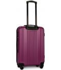 Валіза Fly 614 середня M темно-фіолетова - картинка, зображення, фото валізи