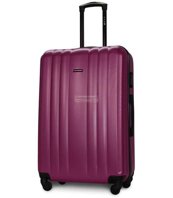 Чемодан Fly 614 большой L темно-фиолетовый фото, картинка, изображение