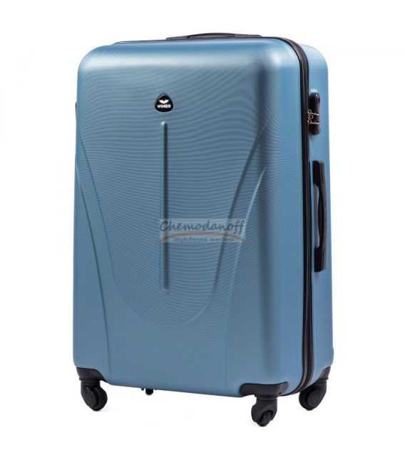 Чемодан Wings 888 Maxi небесный фото, картинка, изображение