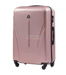 Чемодан Wings 888 большой L золотисто-розовый фото, картинка, изображение
