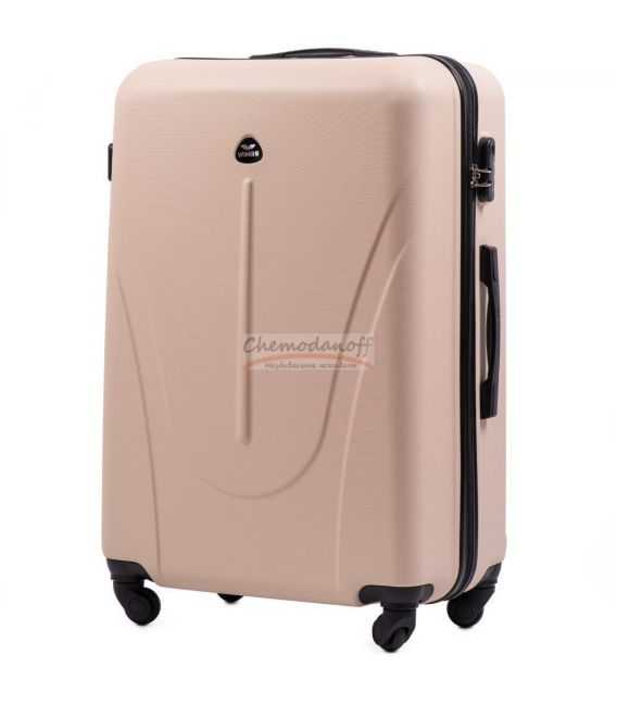 Чемодан Wings 888 Maxi бежевый фото, картинка, изображение