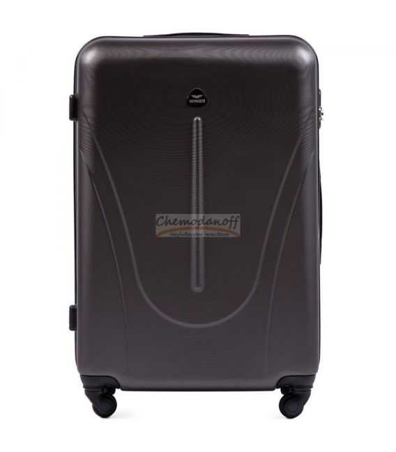 Чемодан Wings 888 средний M графитовый фото, картинка, изображение