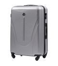 Чемодан Wings 888 средний M серебристый фото, картинка, изображение