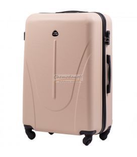 Чемодан Wings 888 средний M бежевый фото, картинка, изображение