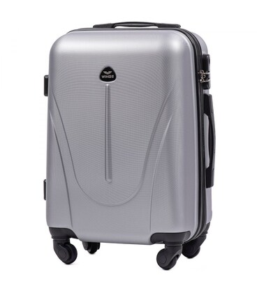 Валіза Wings 888 маленька S срібна картинка, зображення, фото