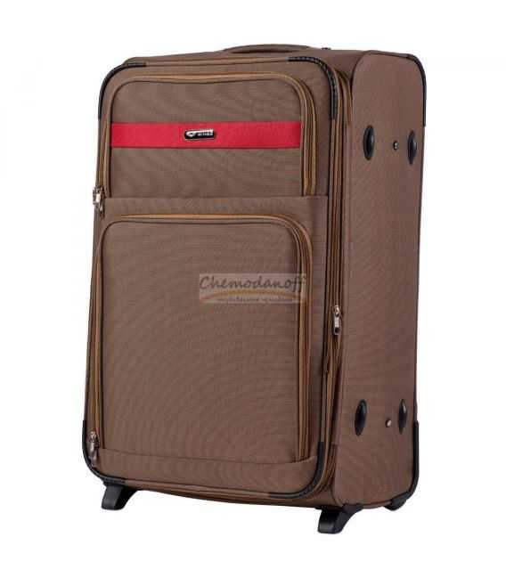 Валіза Wings 1605 середня M жовта 2 колесна - картинка, зображення, фото валізи