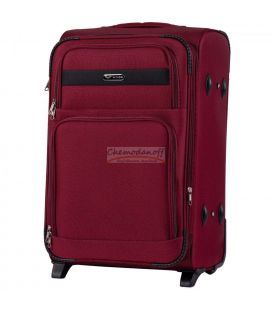 Чемодан Wings 1605 средний M бордовый 2 колесный фото, картинка, изображение