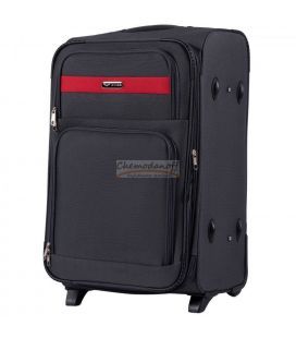 Чемодан Wings 1605 средний M серый 2 колесный фото, картинка, изображение