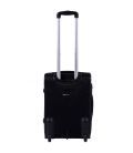Чемодан Wings 1605 маленький S черный 2 колесный фото, картинка, изображение