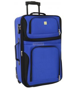 Чемодан Bonro Best маленький S синий фото, картинка, изображение