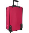 Валіза Bonro Best середня M чорно-вишнева картинка, зображення, фото