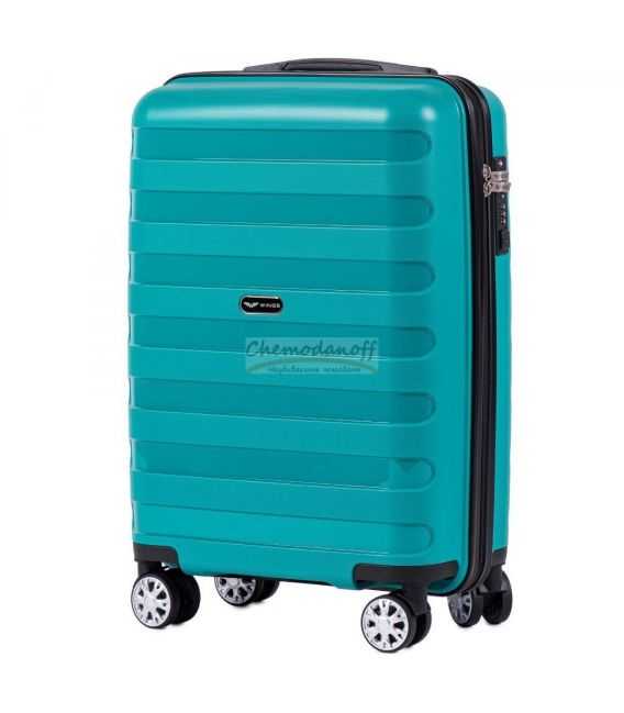 Чемодан Wings PP07 маленький S зеленый фото, картинка, изображение