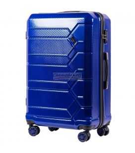 Чемодан Wings PC185 Royal большой L синий фото, картинка, изображение