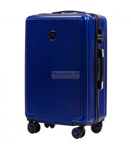 Чемодан Wings PC565 African Eagle средний M синий фото, картинка, изображение