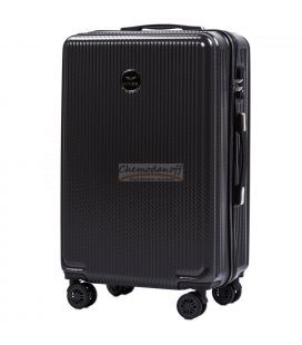 Чемодан Wings PC565 African Eagle средний M серый фото, картинка, изображение