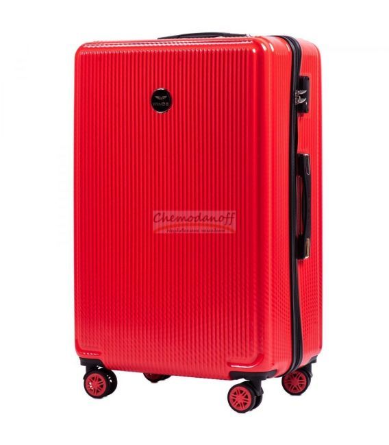 Валіза Wings PC565 African Eagle велика L червона - картинка, зображення, фото валізи