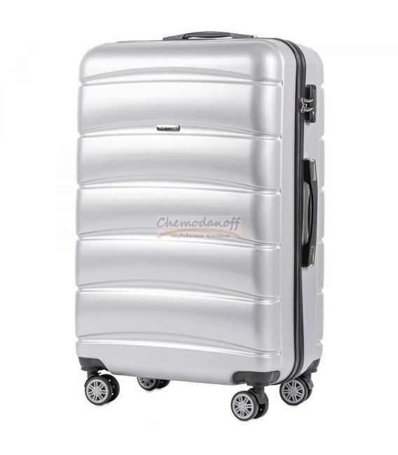 Чемодан Wings PC160 Iberian Eagle большой L серебристый фото, картинка, изображение