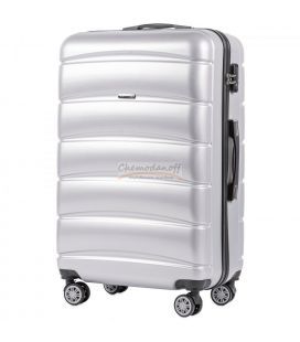 Валіза Wings PC160 Iberian Eagle велика L срібна - картинка, зображення, фото валізи