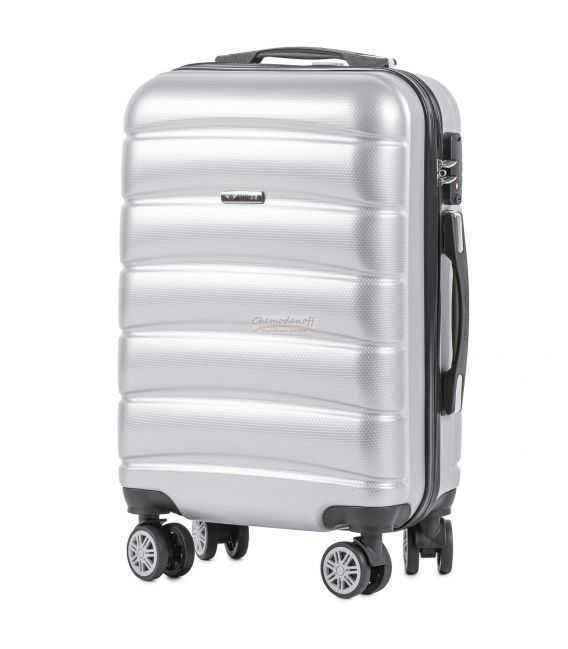 Чемодан Wings PC160 Iberian Eagle Mini серебристый фото, картинка, изображение