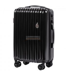 Чемодан Wings PC5223 Spotted Eagle маленький S черный фото, картинка, изображение