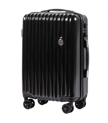 Чемодан Wings PC5223 Spotted Eagle маленький S черный фото, картинка, изображение