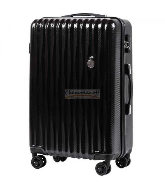 Валіза Wings PC5223 Spotted Eagle середня M чорна - картинка, зображення, фото валізи