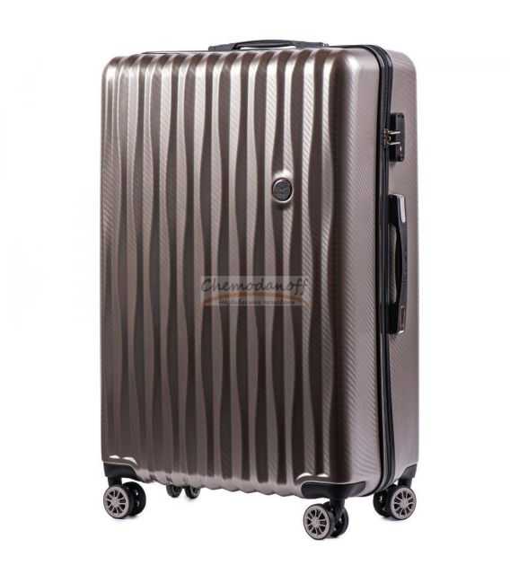 Чемодан Wings PC5223 Spotted Eagle большой L бронзовый фото, картинка, изображение