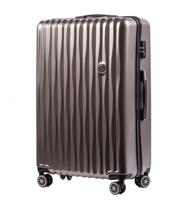 Чемодан Wings PC5223 Spotted Eagle большой L бронзовый фото, картинка, изображение