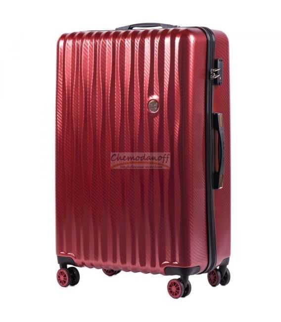 Чемодан Wings PC5223 Spotted Eagle большой L бордовый фото, картинка, изображение