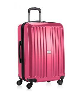 Чемодан Xberg средний M розовый глянец
