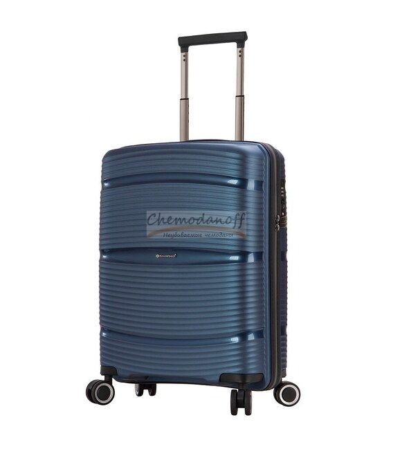 Чемодан Snowball 94103 маленький S синий фото, картинка, изображение