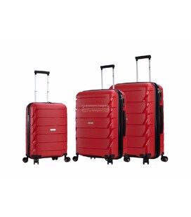 Набор Чемоданов Snowball 92803 3 в 1 красный фото, картинка, изображение