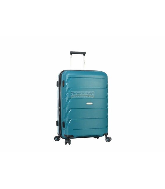 Чемодан Snowball 92803 маленький S зеленый фото, картинка, изображение