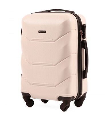 Чемодан Wings 147 Unlimeted маленький S бежевый фото, картинка, изображение