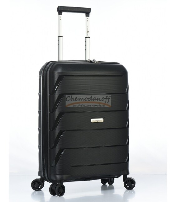 Валіза Snowball 92803 середня M чорна - картинка, зображення, фото валізи