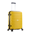 Чемодан Snowball 92803 средний M желтый фото, картинка, изображение