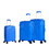 Набір Валіз Snowball 04203 3 в 1 синій картинка, зображення, фото