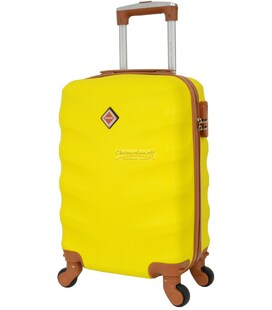 Валіза Bonro Next міні XS жовта - картинка, зображення, фото валізи