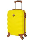 Чемодан Bonro Next мини XS желтый фото, картинка, изображение
