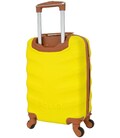 Чемодан Bonro Next мини XS желтый фото, картинка, изображение