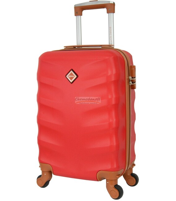 Валіза Bonro Next міні XS бордова - картинка, зображення, фото валізи