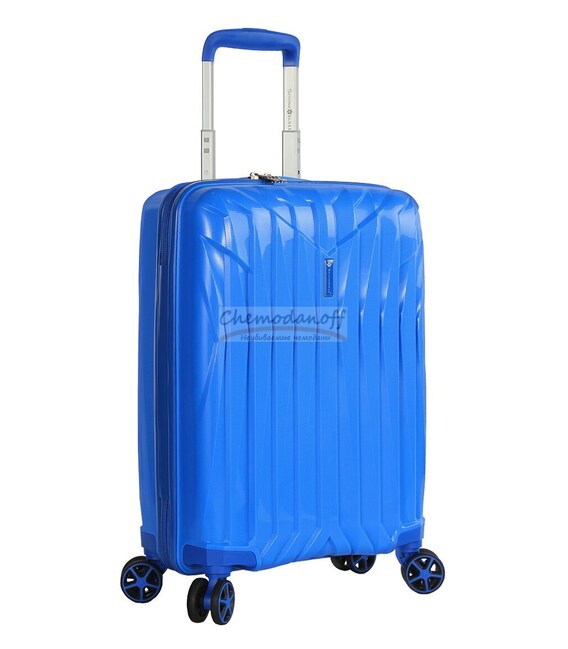 Чемодан Snowball 04203 маленький S синий фото, картинка, изображение