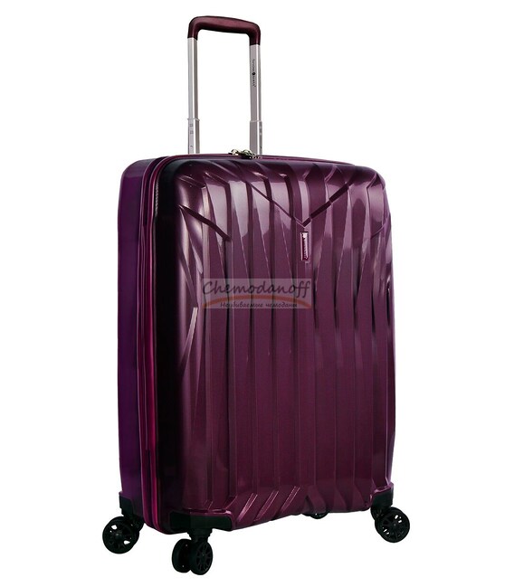 Чемодан Snowball 04203 маленький S фиолетовый фото, картинка, изображение