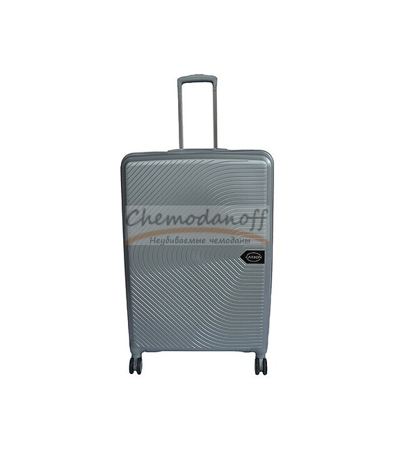 Чемодан Carbon Atom маленький S серебристый фото, картинка, изображение