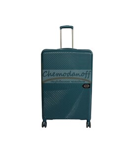 Чемодан Carbon Atom Maxi зеленый фото, картинка, изображение