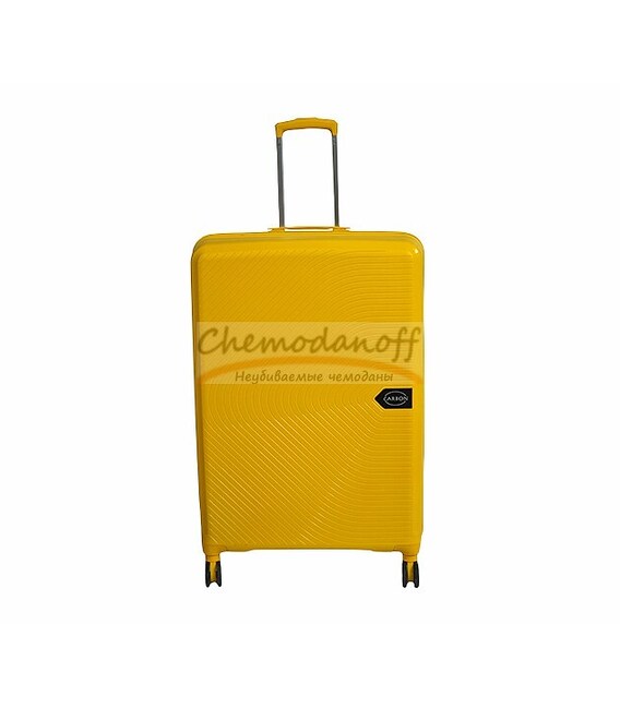 Чемодан Carbon Atom Maxi желтый фото, картинка, изображение