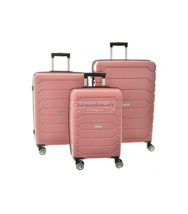 Набір валіз Snowball 01103 рожевий картинка, зображення, фото