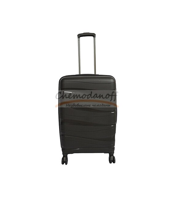 Чемодан Carbon Space Midi графитовый фото, картинка, изображение