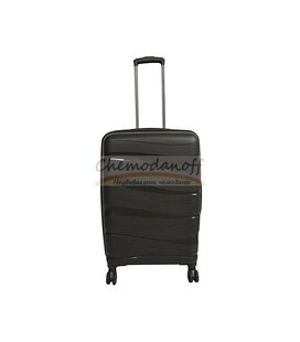 Чемодан Carbon Space средний M графитовый фото, картинка, изображение